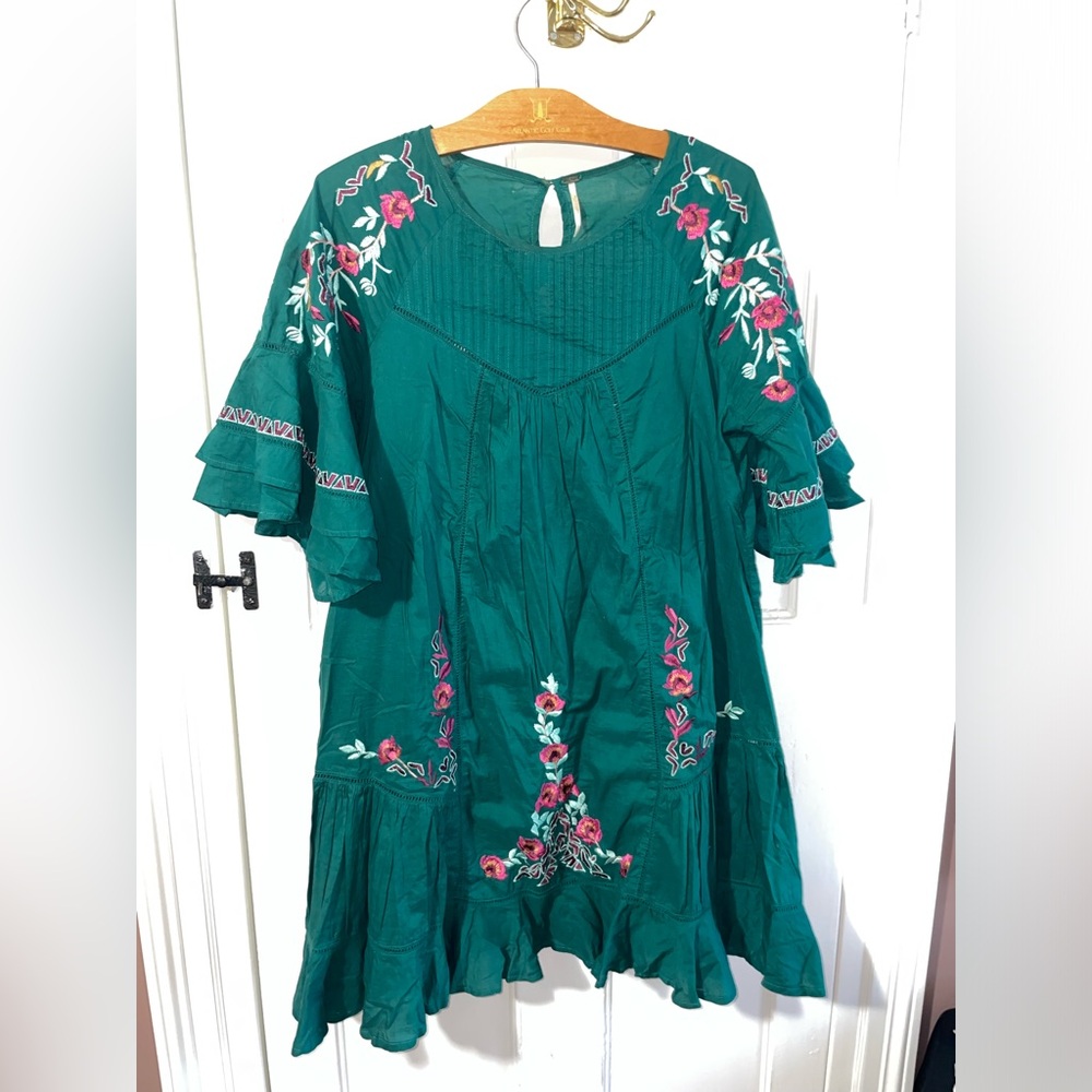 Free people embroidered dress